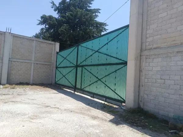Terreno Industrial Bardeado en Renta en Toluca, México - San Nicolás Tolentino