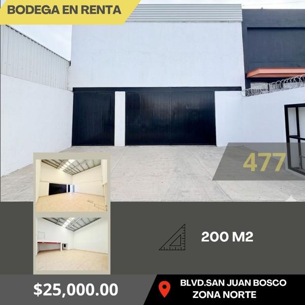 Bodega en Renta en Blvd. San Juan Bosco, León, Guanajuato Bodega en Renta en Blvd. San Juan Bosco, León, Guanajuato
