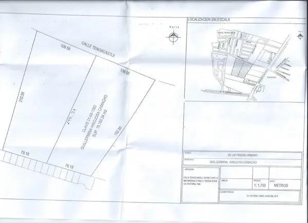 TERRENO EN VENTA CD VICTORIA TAMAULIPAS