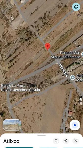 Terreno Habitacional en Venta en Axocopan, Atlixco