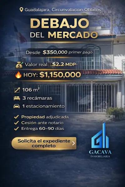 ?? Casa en oportunidad bancaria en Guadalajara