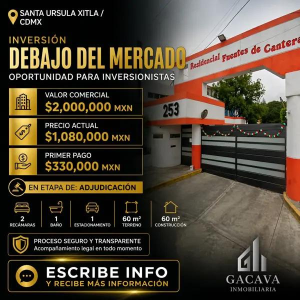 ?? Invierte en CDMX por debajo del mercado desde $330,000