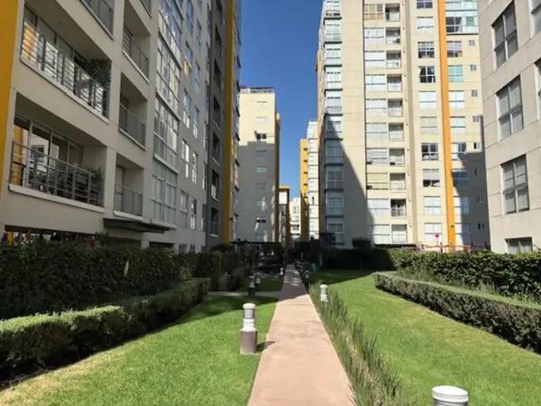 Venta departamento Be Grand Coyoacan balcon 3 recamaras 2 baños amenidades vigilancia