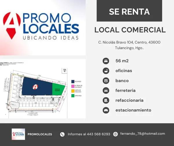 ¡Oportunidad ÚNICA en Tulancingo!
Tu negocio merece estar en el corazón del Centro Histórico