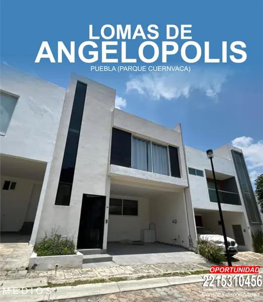 RESIDENCIA EN REMATE EN LOMAS DE ANGELOPOLIS, PUEBLA, PRECIO NEGOCIABLE, SOLO CONTADO