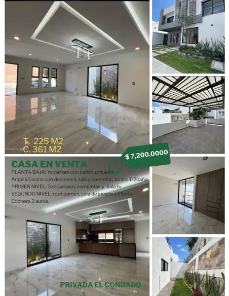 Casa en Condominio en Venta en El Condado, Corregidora - 4 Recámaras y Jardín