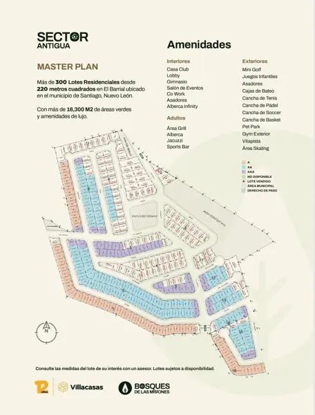 Terrenos en VENTA en BOSQUES DE LAS MISIONES en Santiago NL