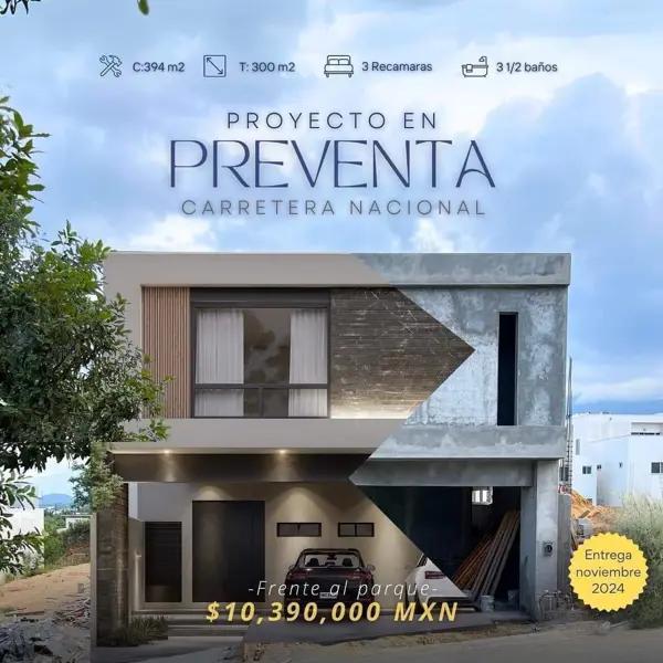 Casa en PREVENTA en LOS OLIVOS RESIDENCIAL en Monterrey NL