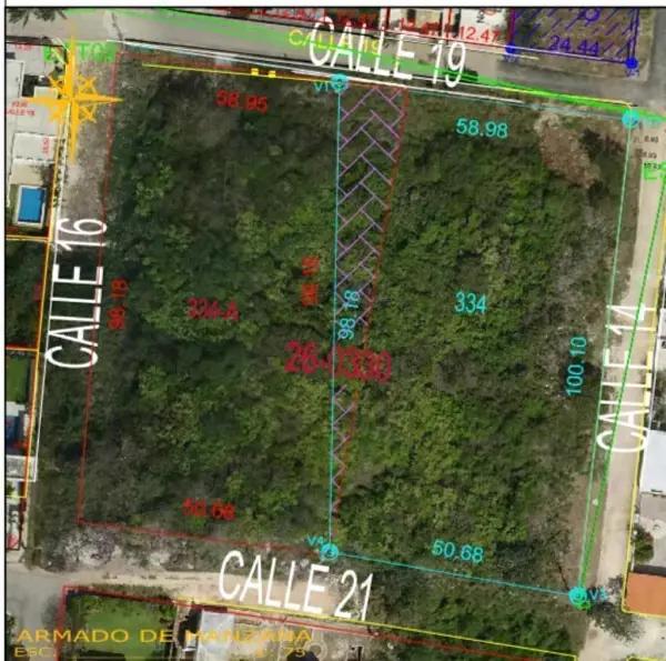 Terreno de 10,172 m2 en esquina en renta en Montebello