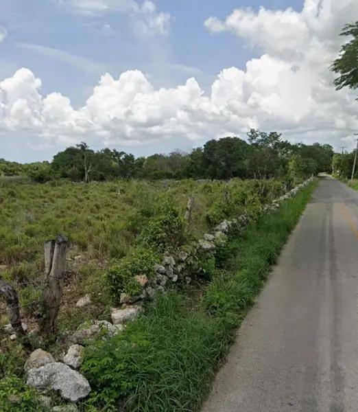 Macroterreno en venta sobre carretera de acceso directo a Dzemul Macroterreno en venta sobre carretera de acceso directo a Dzemul
