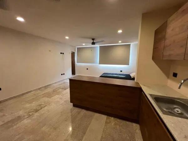 Departamento estudio amueblado en renta en Montes de Amé