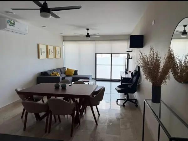 Departamento amueblado y equipado en venta en Santa Gertrudis Copo
