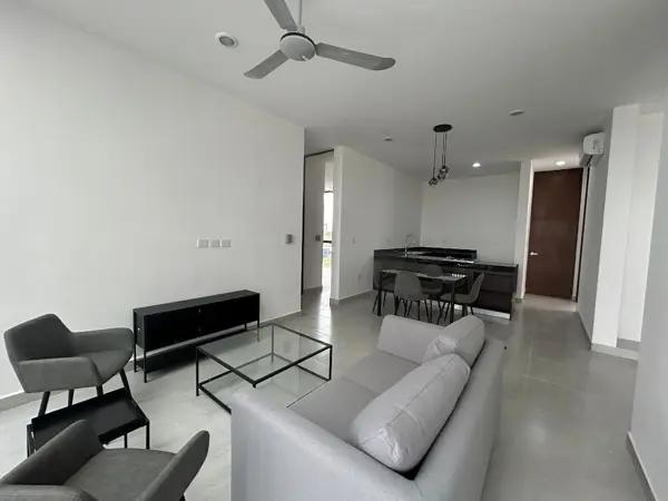 Departamento de 3 recámaras amueblado en renta en Santa Gertrudis Copo