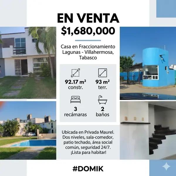 Bonita Casa en Venta en Fraccionamiento Lagunas - $1,680,000 Bonita Casa en Venta en Fraccionamiento Lagunas - $1,680,000