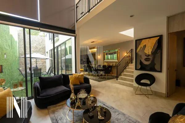 Residencia de Lujo en Venta | Lombardía Residencial | Modelo Ravena Frente a Casa Club y Alberca