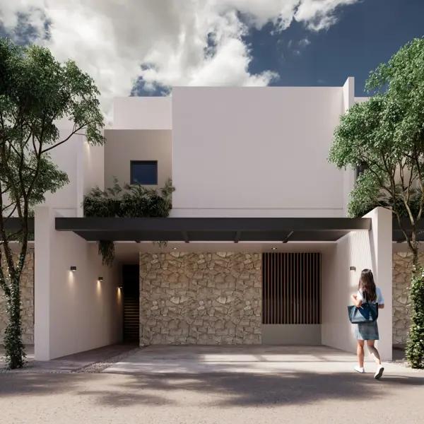 CASA EN VENTA DE 3 NIVELES EN MERIDA, TEMOZON NORTE