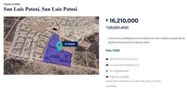 Terreno en venta en San Luis Potosi Centro, San Luis Potosí, San Luis Potosí