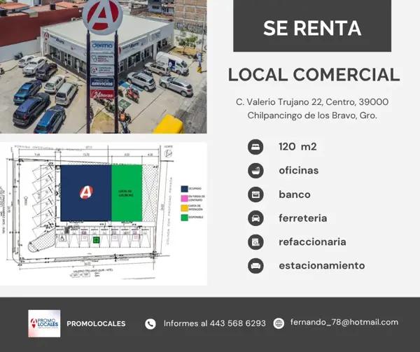 ¡Haz crecer tu negocio en el corazón de Chilpancingo! 
Ubicación estratégica