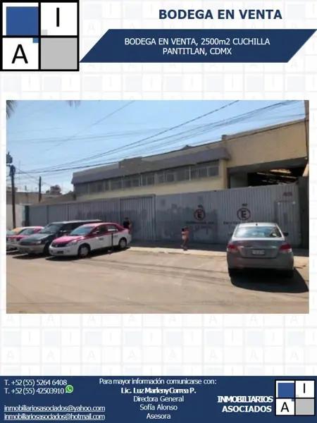 ¡BODEGA EN VENTA! CUCHILLA, PANTITLAN, CDMX