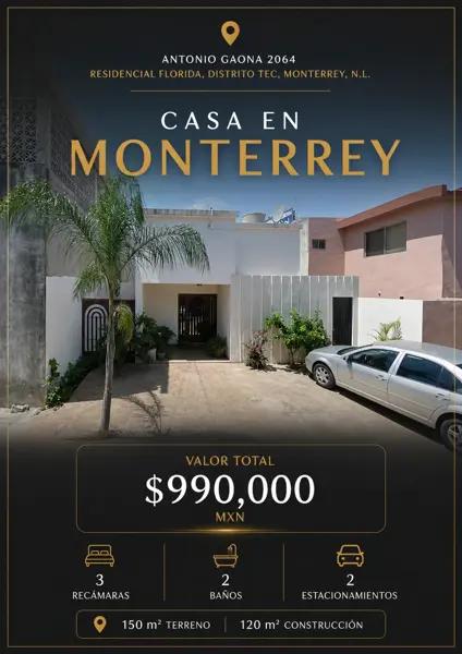 RESIDENCIAL FLORIDA | ALTA PLUSVALIA  + PRECIO ESPECIAL | SOLO RECURSOS PROPIOS J.H.