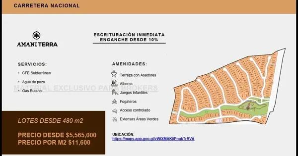 Terrenos en VENTA en AMANI TERRA en Santiago Nuevo León Terrenos en VENTA en AMANI TERRA en Santiago Nuevo León