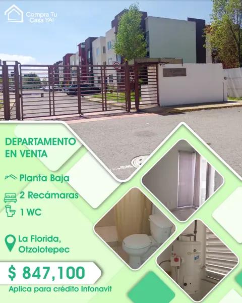 VENTA DEPARTAMENTO EN ARA LA FLORIDA 1 PLANTA BAJA