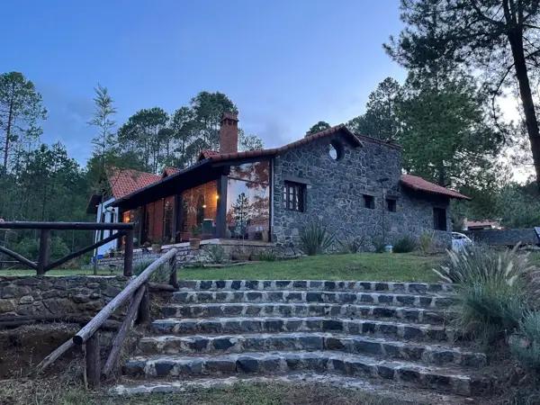 CABAÑA EN VENTA QUINTA ANDREA HUASCA