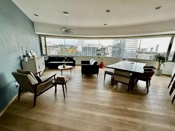 Venta departamento Santa Fe Panorama 3 recamaras con baño cuarto de servicio amenidades vigilancia