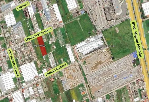 Terreno en Venta Colonia Reforma, San Mateo Atenco