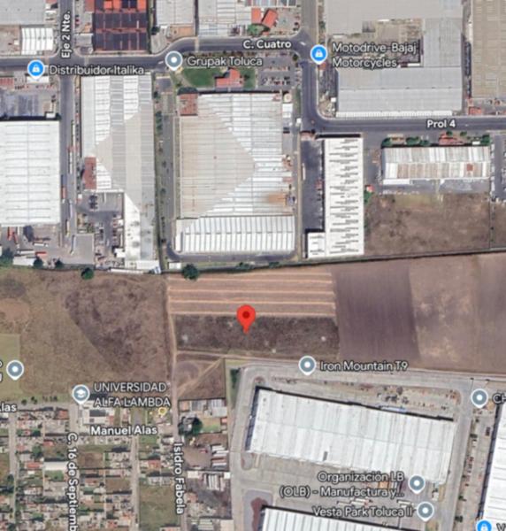 Terreno industrial