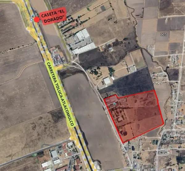 Venta Terren Industrial en Toluca, San Cayetano