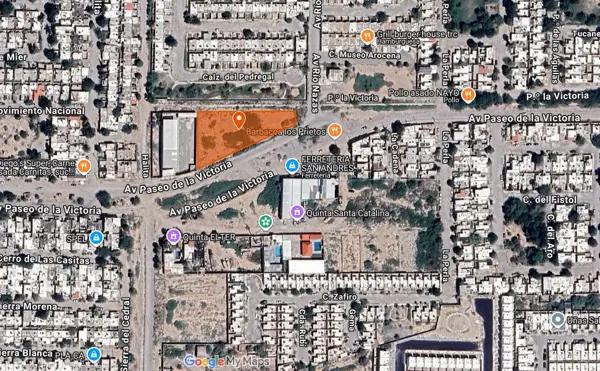 TERRENO EN VENTA AV. PASEO DE LA VICTORIA Y AV. RIO NAZAS