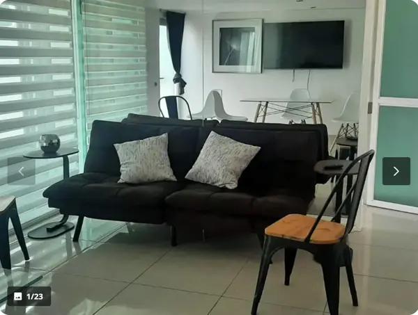 DEPARTAMENTO AMUEBLADO EN RENTA ZAPOPAN CERCA PARQUE METROPOLITANO PENTHOUSE CON TERRAZA PROPIA