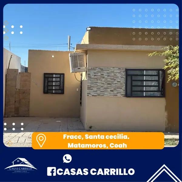 Casa en venta en Santa Cecilia, Matamoros, Coahuila de Zaragoza
