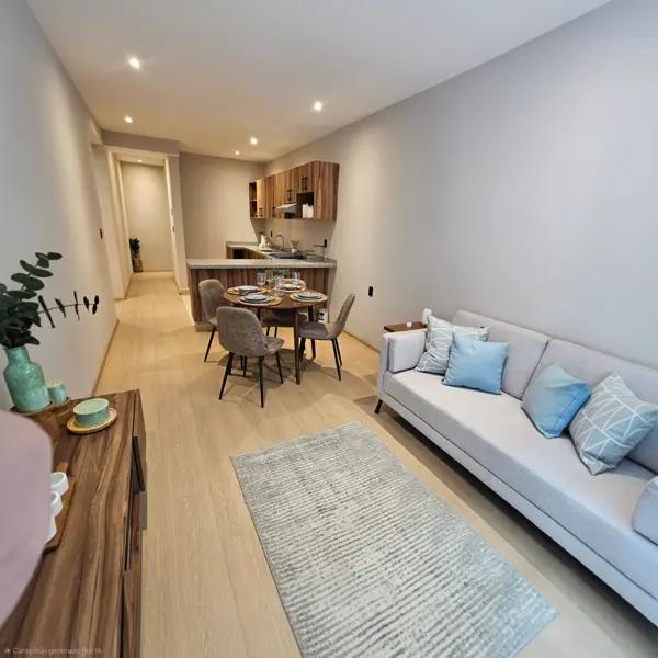 Departamento en Venta Del Valle Norte Amenidades Premium 62 m2