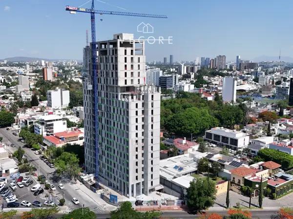 DEPARTAMENTO EN PREVENTA TORRE HIDALMA, VALLARTA NORTE, GUADALAJARA