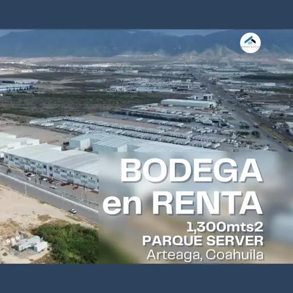RENTA DE BODEGA EN PARQUE INDUSTRIAL SERVER