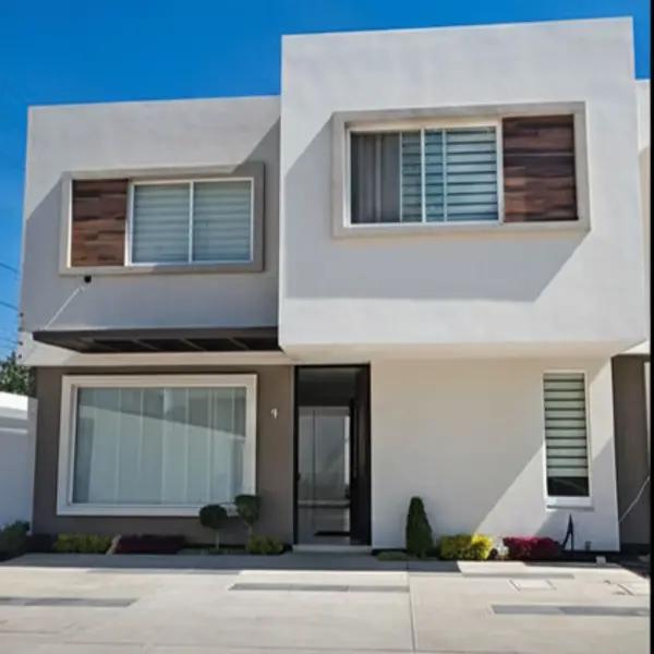 Casa Nueva en Venta en Metepec $5,289,000 3 recamaras con baño c/u