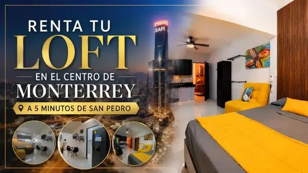 ESPECTACULARES LOFTS Y SUITES NUEVAS, EQUIPADAS Y AMUEBLADAS RENTA ZONA LOMA LARGA CENTRO MTY NL ESPECTACULARES LOFTS Y SUITES NUEVAS, EQUIPADAS Y AMUEBLADAS RENTA ZONA LOMA LARGA CENTRO MTY NL