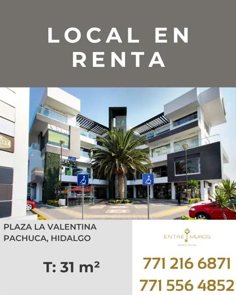 Local en renta en Ex-Hacienda de Coscotitlán, Pachuca de Soto, Hidalgo