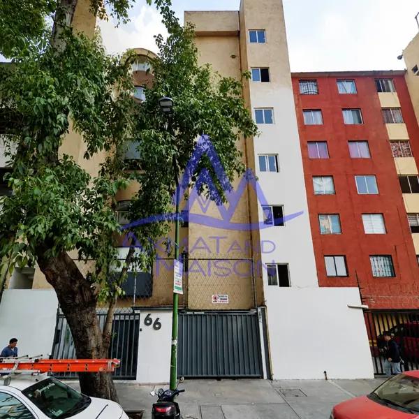 Departamento en Remate en San Rafael, Ciudad de México con Cocina Integral