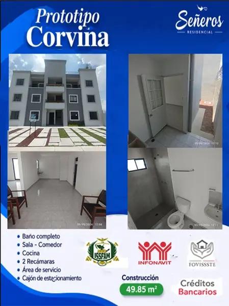 Departamento nuevo a la entrada de Pachuca