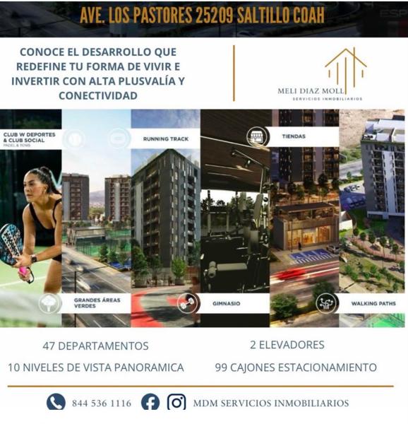 Departamento en venta en Villa Bonita, Saltillo, Coahuila de Zaragoza