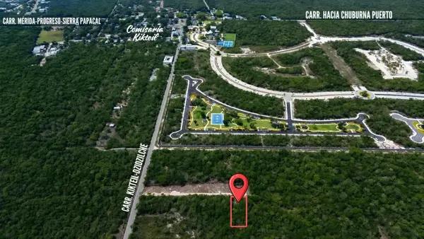 TERRENO EN VENTA EN KIKTEIL – ZONA DE ALTA PLUSVALÍA AL NORTE DE MÉRIDA