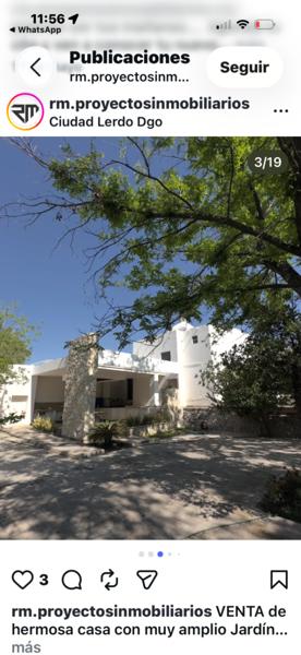 Quinta en venta en Lomas Verdes, Lerdo, Durango
