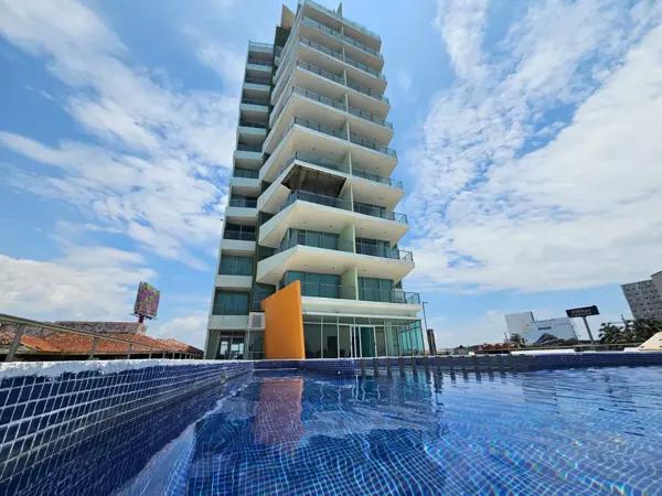 VENDO AMUEBLADO DEPARTAMENTO FRENTE Y CON SALIDA AL MAR