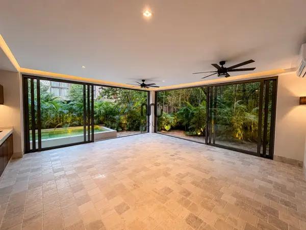 Departamento en venta en Artila Tulum aldea zama luum zama alberca y terraza
