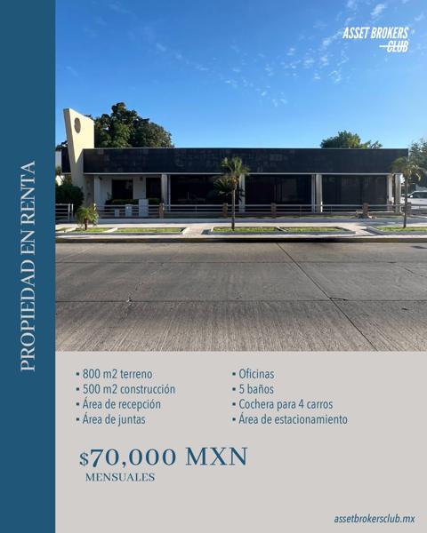 PROPIEDAD EN RENTA SECTOR FÁTIMA