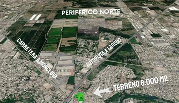 Terreno en renta en Fernando Amilpa Predio, General Escobedo, Nuevo León