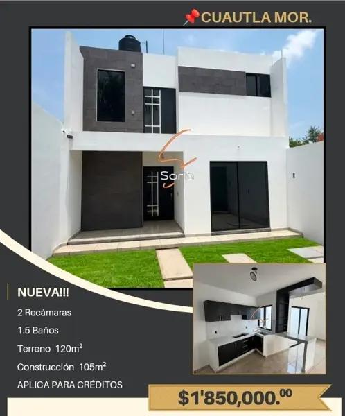 Casa en Cuautla Mor. 
Col. Amilcingo